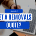 How Do I Get A Removals Quote